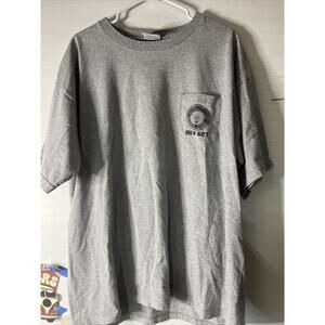 IBEW Shirt Men's Large Gray Union Line Electrical Workers Local 627 Ft Pierce,Fl